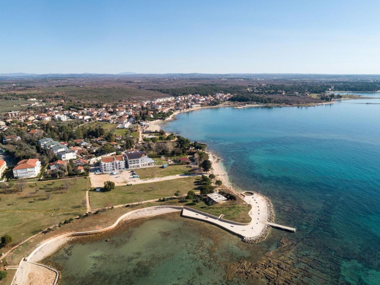 Apartments Zambratija With Sea View Exterior foto
